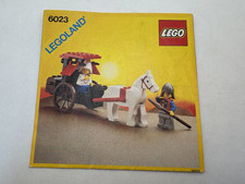 LEGO ® Bauanleitung Legoland 6023 Ritter Castle Instruction ungelocht 296