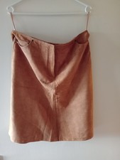 Wildleder Lederrock, Gr. 42