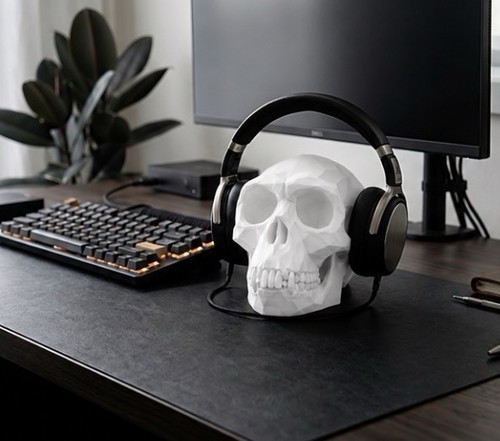 Affenschädel skulptur - affenschädel,