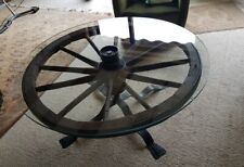 Ein super toller  Vintage,  Couchtisch, Wohnzimmertisch, Beistelltisch, Wagenrad