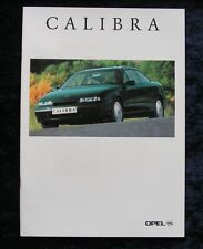 Opel Calibra Prospekt 8.1993  Modelle: 2.0i und 2.0i 4x4, V6, Calibra Turbo