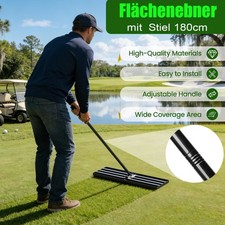 Verstellbarer Griff Rasenrakel