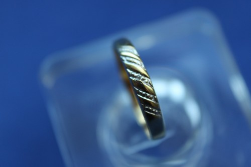 Gold ring 585 - 14, diamant