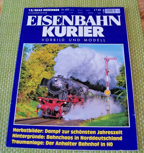 Eisenbahn kurier 2022 - 12/2022,