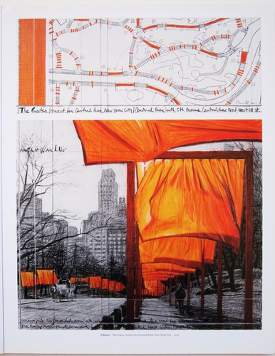 Christo the gates project - gates,,