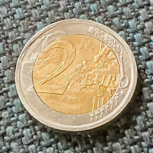 Euro münzen doppel - euro, geprägd