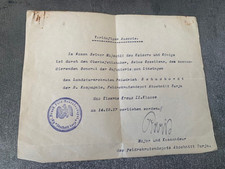 Vorl. Ausweis Eisernes Kreuz
