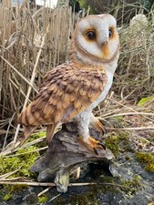 Deko Schleiereule Vogel Garten