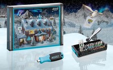 Hazet Adventskalender Santa Tools 2023 33tlg. Werkzeugsatz Bit-Set Knarre Bithal