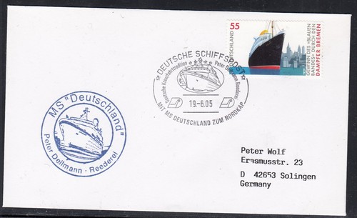 GERMANY-Schiffspost,KST-Stpl."