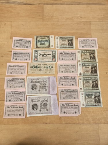 Konvolut geldscheine deutsches - konvolut,