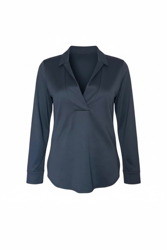 Closed langarm shirt blau - closed,