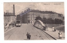 AK Halle (Saale): Mansfelderstraße 1913 - selten