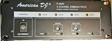 American DJ P-404D Lichtsteuerung, Dimmer, 4 Channel Dimming Pack