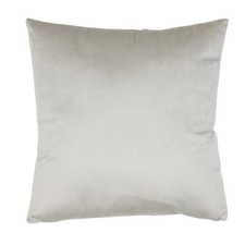 Kissen 45x45cm Velours Taupe