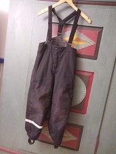 H&M Schneehose Schwarz 128 Po und Knie verstärkt Skihose Thermohose 