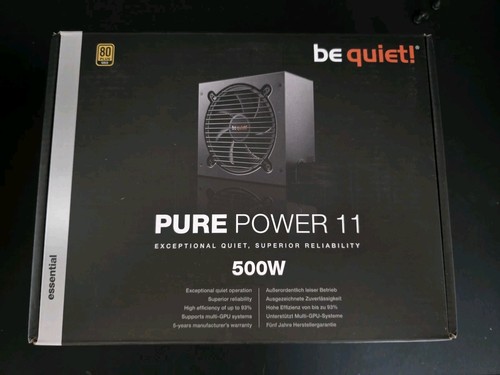 Quiet pure power 500w - be,