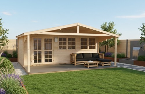 Gartenhaus holz blockhaus - gartenhaus,