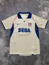 Arsenal 2001/02 Auswärts Gold