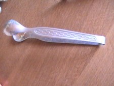 Zuckerzange / Zuckergreifer   KARO / Waffelmuster ABS Modell 920 unbenutzt