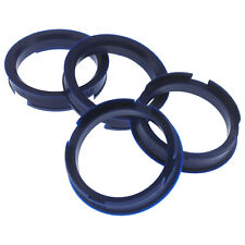 4x Zentrierringe 72,6 mm x 60,1 mm Dunkelblau Felgen Ringe Made in Germany