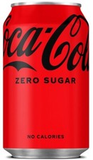 Coca Cola - Zero - 72 x 0,33 Liter Dosen - DK