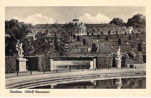 Potsdam schloß sanssoucci - potsdam,
