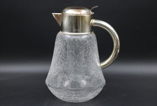 Alte Glaskaraffe Eisglas