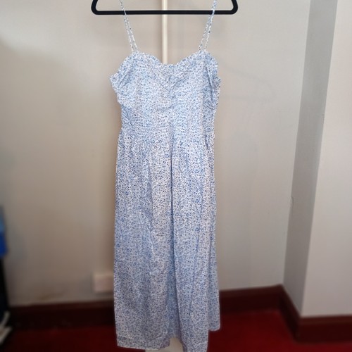Blaues sommerkleid damen - h&m,