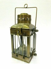 Eisen Lampe Antik Messing