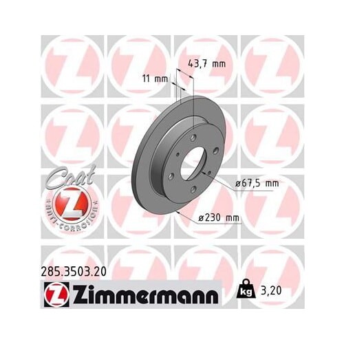 Zimmermann bremsscheibe - zimmermann,