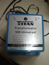 Titan Trafo 108 Universal ohne