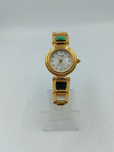 Goldfarbene damenarmbanduhr - goldfarbene,