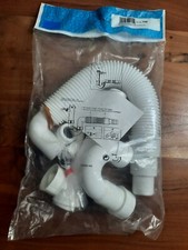  Siphon mit GA Anschluss & flexiblem Abgangsrohr 1 1/2x 40/50mm