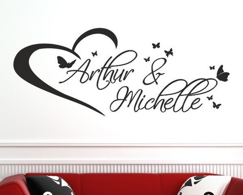 Wandtattoo wandaufkleber - wandtattoo,