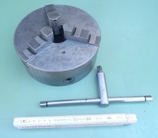 Dreibackenfutter 200 mm Drehfutter Backenfutter Drehbankfutter Bohrbacken Futter