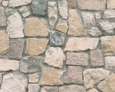 Tapete 3D Bruchsteinmauer