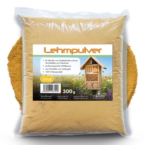 Lehmpulver 300g naturprodukt - 300g,
