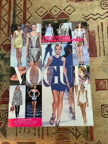 Vogue magazine insert - magazine,