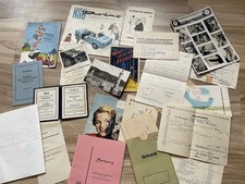 Alt Reklame , Werbung Konvolut