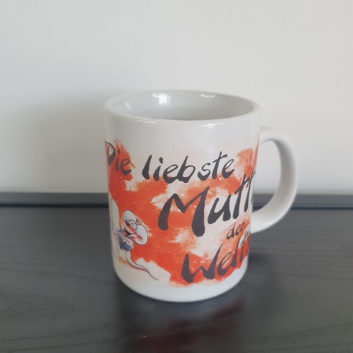 Vintage diddl tasse liebste - tasse,