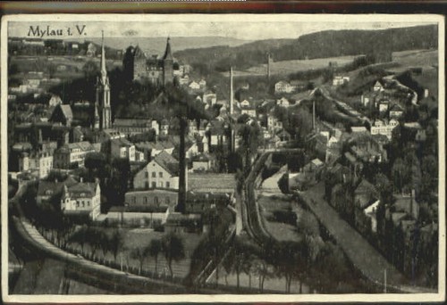 Mylau ungelaufen 1930 - mylau, ca.