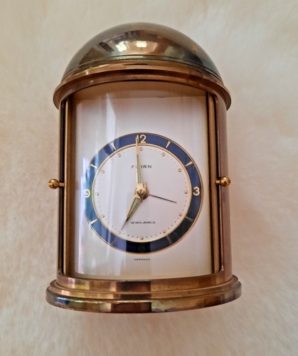 Antike florn tisch uhr mit - ,