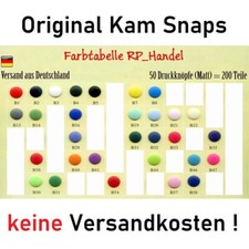 Druckknöpfe Original Kam