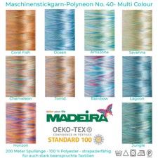 Maschinenstickgarn-Polyneon