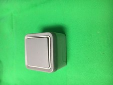 Wippschalter Universal Aus-/ Wechsel 1-polig Feuchtraum Aufputz Plexo IP55 grau 