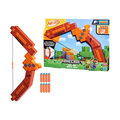 Hasbro nerf minecraft bow - minecraft,