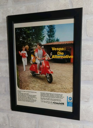 Rare vespa werbeblatt - vespa, '84