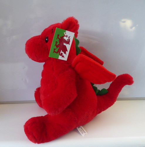 Walisischer roter drache - walisischer,