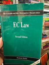 Butterworths EC Law 2nd Ed By